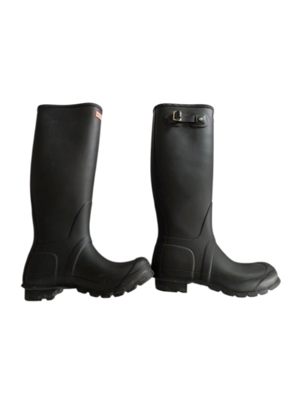 Hunter Original Tall Wellington Rainboots Boots Womens Size 8 Waterproof Buckle